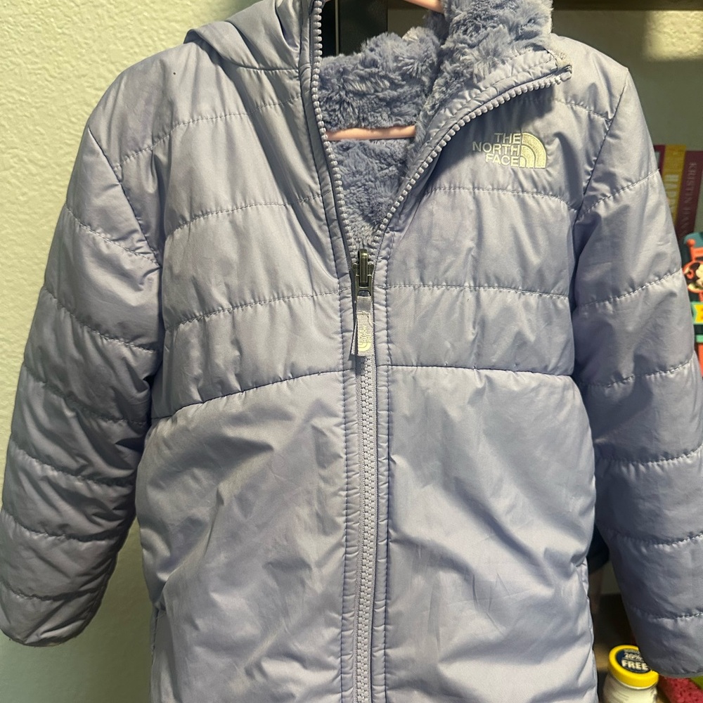 The North Face Kids' purple 4t Puffer Jacket